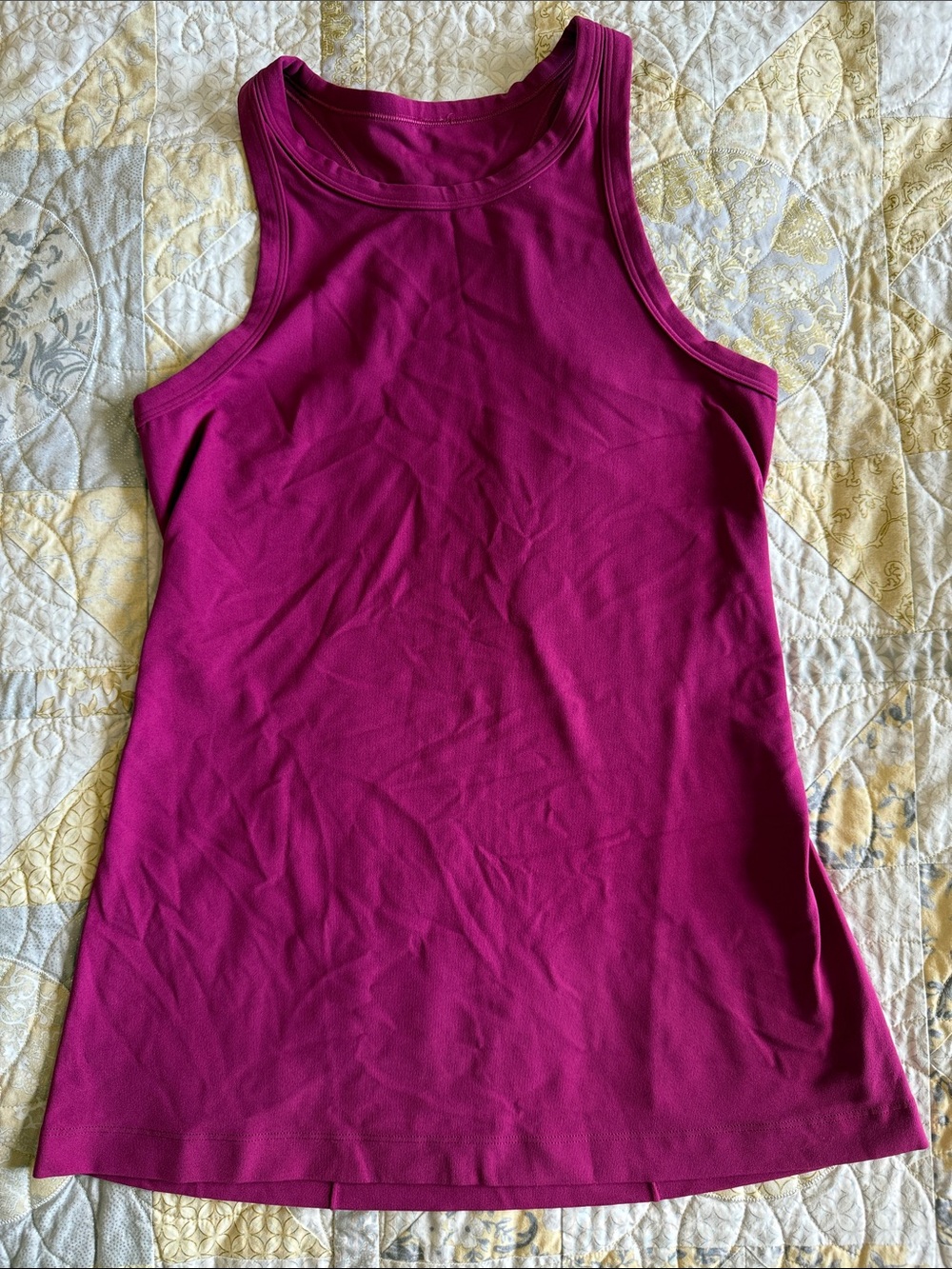 lululemon athletica Women's Racerback High Neck Tank Top - Magenta